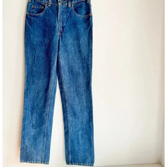 Vintage Levi's 516 Deadstock Brand new w Tags Straight leg Jeans 31/32 - Picture 4 of 9